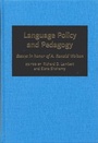 Cover: Language Policy and Pedagogy - John Benjamins Publishing Company