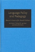 Cover: Language Policy and Pedagogy - John Benjamins Publishing Company