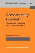 Cover: Reconstructing Grammar - John Benjamins Publishing Company