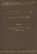 Cover: Reciprocals - John Benjamins Publishing Company