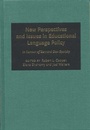 Cover: New Perspectives and Issues in Educational Language Policy - John Benjamins Publishing Company