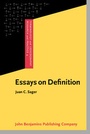 Cover: Essays on Definition - John Benjamins Publishing Company