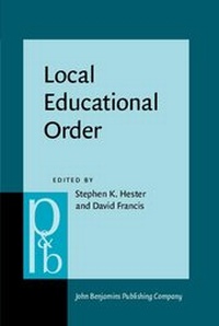 Enlarge image Cover: Local Educational Order - John Benjamins Publishing Company