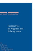 Cover: Perspectives on Negation and Polarity Items - John Benjamins Publishing Company