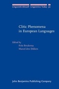 Cover: Clitic Phenomena in European Languages - John Benjamins Publishing Company