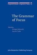 Cover: The Grammar of Focus - John Benjamins Publishing Company