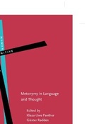 Cover: Metonymy in Language and Thought - John Benjamins Publishing Company