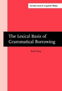 Enlarge image Cover: The Lexical Basis of Grammatical Borrowing - John Benjamins Publishing Company