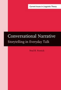 Enlarge image Cover: Conversational Narrative - John Benjamins Publishing Company