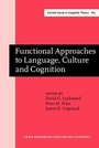 Cover: Functional Approaches to Language, Culture and Cognition - John Benjamins Publishing Company