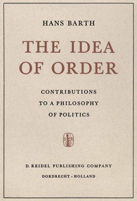 Enlarge image Cover: The Idea of Order - Kluwer Academic Publishers