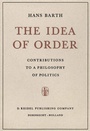 Cover: The Idea of Order - Springer