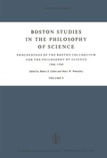 Cover: Boston Studies in the Philosophy of Science - Springer