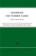 Cover: Grammars for Number Names - Springer
