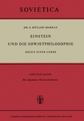 Cover: Einstein und die Sowjetphilosophie - Springer