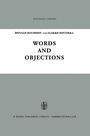 Cover: Words and Objections - Kluwer Academic Publishers