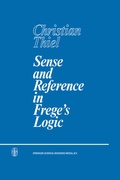 Cover: Sense and Reference in Frege's Logic - Kluwer Academic Publishers