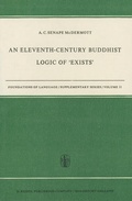 Cover: An Eleventh-Century Buddhist Logic of 'Exists' - Kluwer Academic Publishers