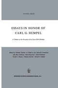 Cover: Essays in Honor of Carl G. Hempel - Springer