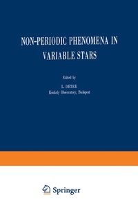 Abbildung von: Non-Periodic Phenomena in Variable Stars - Springer