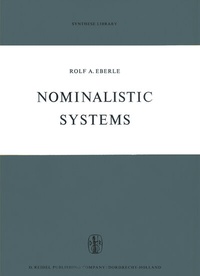 Abbildung von: Nominalistic Systems - Kluwer Academic Publishers