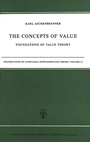 Cover: The Concepts of Value - Kluwer Academic Publishers