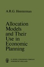 Cover: Allocation Models and their Use in Economic Planning - Kluwer Academic Publishers