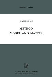 Enlarge image Cover: Method, Model and Matter - Springer