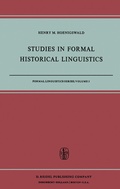 Cover: Studies in Formal Historical Linguistics - Springer