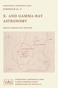 Cover: X- and Gamma-Ray Astronomy - Kluwer Academic Publishers