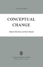 Cover: Conceptual Change - Springer