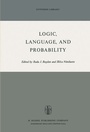 Cover: Logic, Language, and Probability - Kluwer Academic Publishers