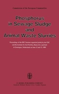 Bild: Phosphorus in Sewage Sludge and Animal Waste Slurries - Kluwer Academic Publishers