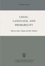 Cover: Logic, Language, and Probability - Springer