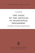 Cover: The Logic of the Articles in Traditional Philosophy - Springer