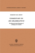 Cover: Commentary on De Grammatico - Springer