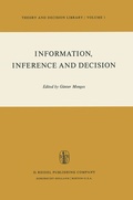 Cover: Information, Inference and Decision - Springer