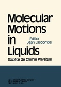 Cover: Molecular Motions in Liquids - Springer