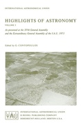 Cover: Highlights of Astronomy - Springer
