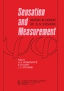 Cover: Sensation and Measurement - Kluwer Academic Publishers