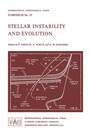 Cover: Stellar Instability and Evolution - Kluwer Academic Publishers