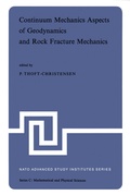 Cover: Continuum Mechanics Aspects of Geodynamics and Rock Fracture Mechanics - Springer
