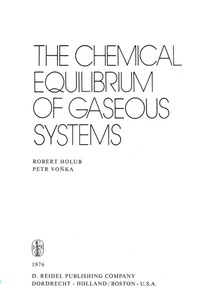 Abbildung von: The Chemical Equilibrium of Gaseous Systems - Kluwer Academic Publishers