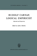 Cover: Rudolf Carnap, Logical Empiricist - Springer