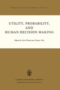 Cover: Utility, Probability, and Human Decision Making - Springer