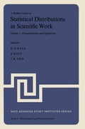 Cover: A Modern Course on Statistical Distributions in Scientific Work - Kluwer Academic Publishers