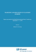 Cover: Marxism and Religion in Eastern Europe - Kluwer Academic Publishers