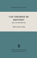 Cover: Can Theories be Refuted? - Springer