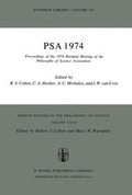 Cover: Proceedings of the 1974 Biennial Meeting of the Philosophy of Science Association <Pro>Proceedings of the 1974 Biennial Meeting Philosophy of Science Association. - Kluwer Academic Publishers