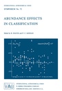 Cover: Abundance Effects in Classification - Kluwer Academic Publishers